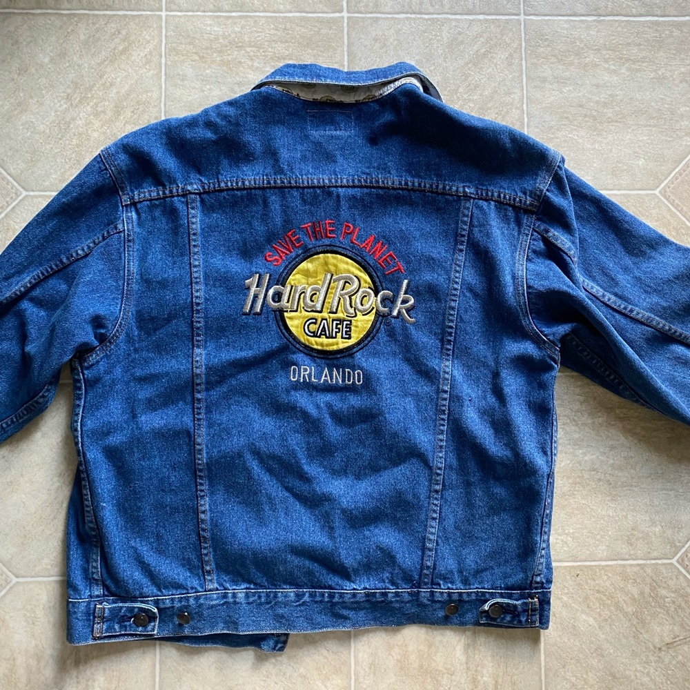 Hard Rock Vintage Denim Jacket